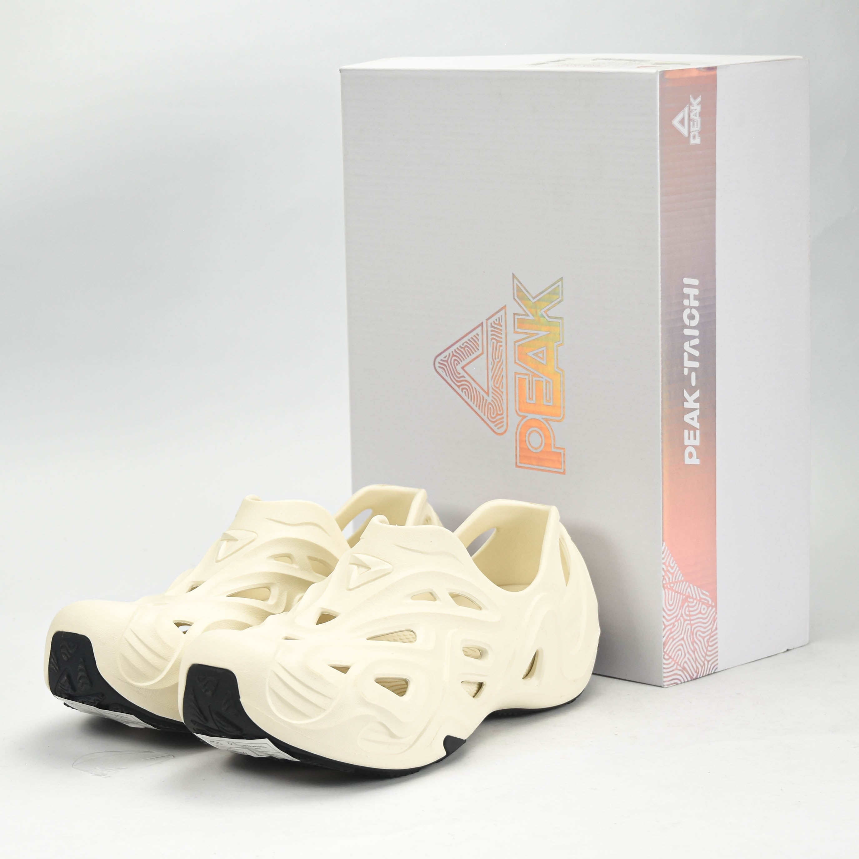 Peak Taichi Sandals Canvas White - DL520791-E384