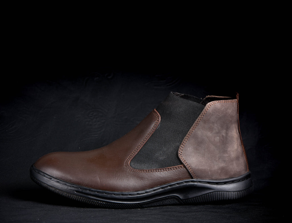 Chelsea boot orthopédique noir - 1726