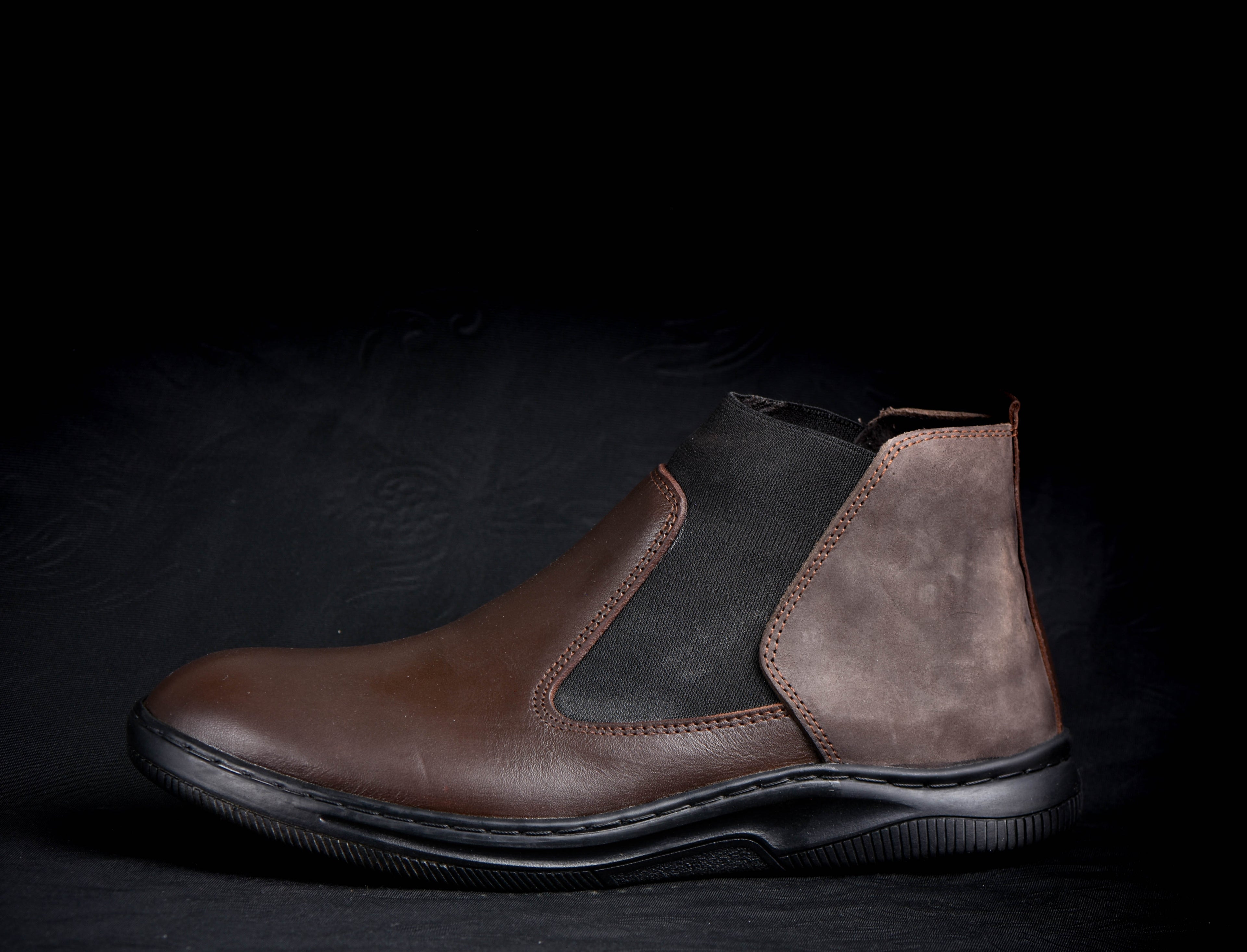 Chelsea boot orthopédique noir - 1726