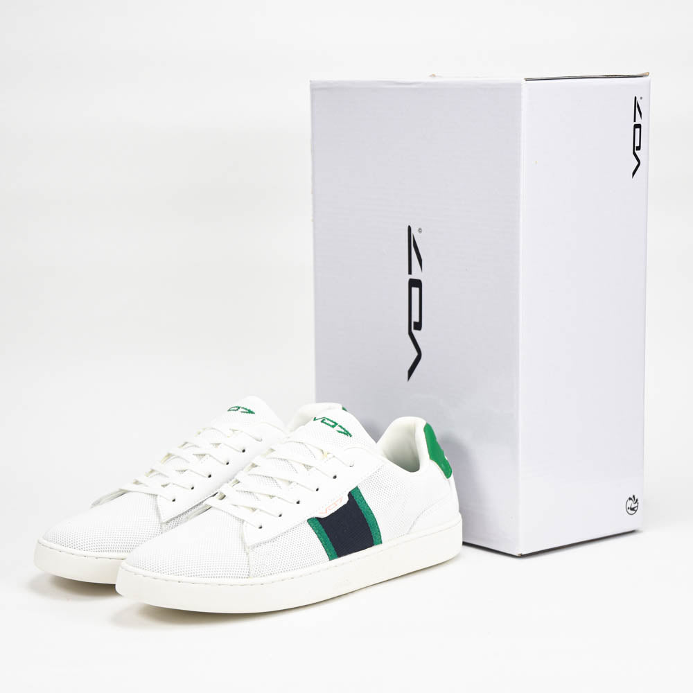 VO7 BASKETS DE LUXE ASTON WINBLEDON HOMME BLANC - CH-AST-W