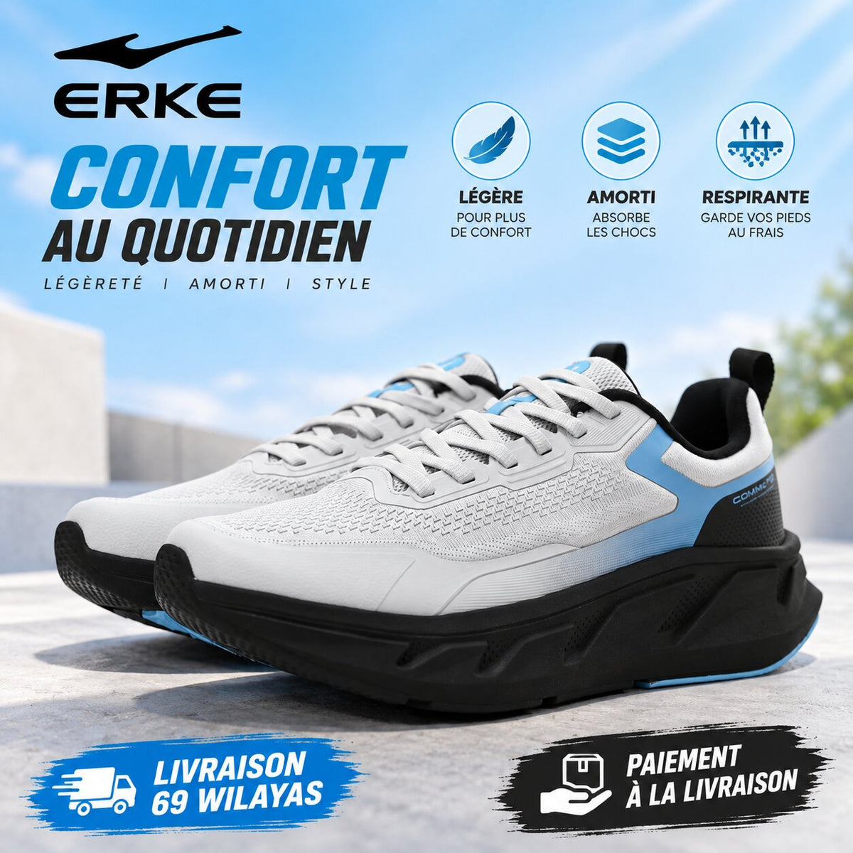 ERKE FOOTWEAR - 11126114299-104