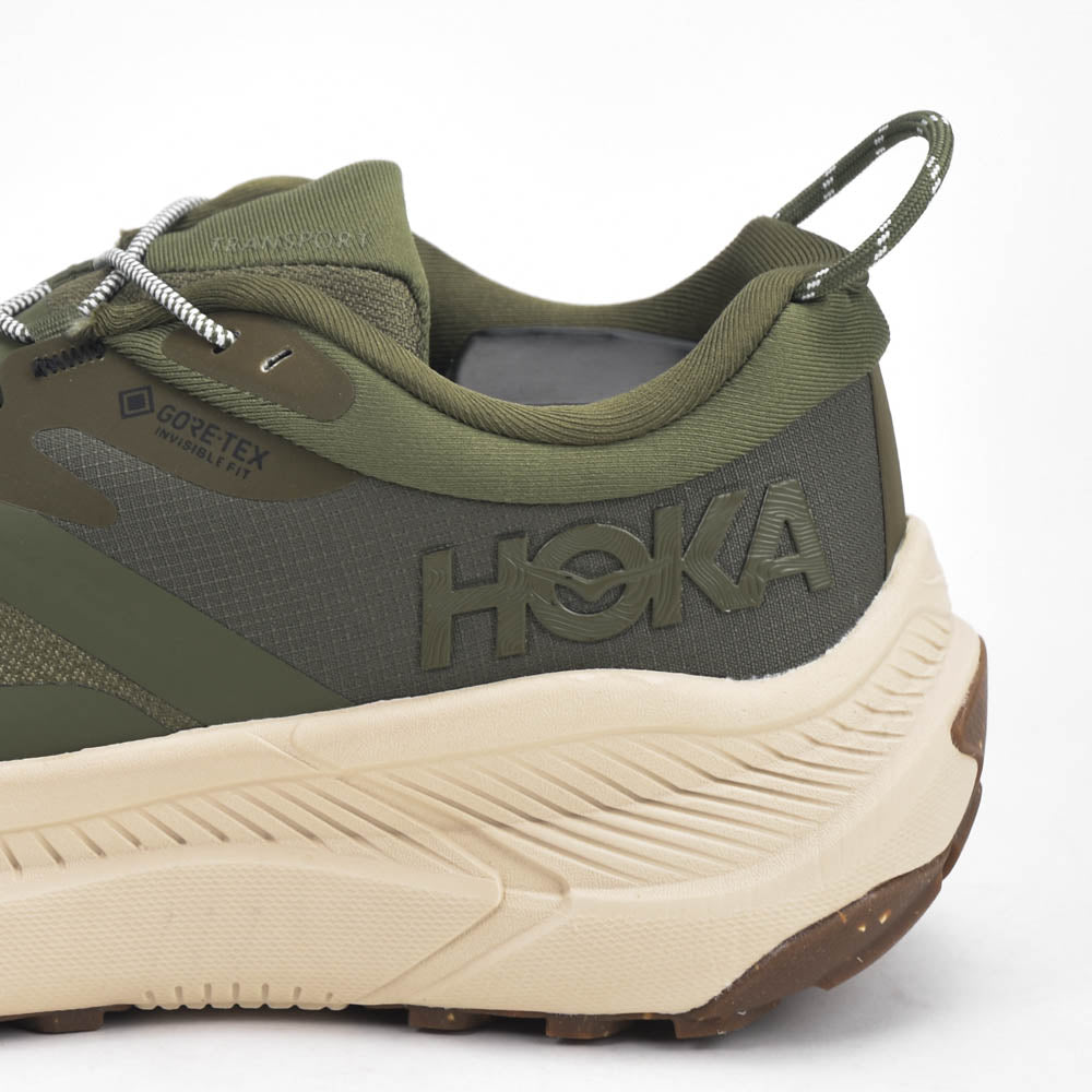 HOKA Transport GORE-TEX Slate Oat Milk Sneakers - 1133957-STTM