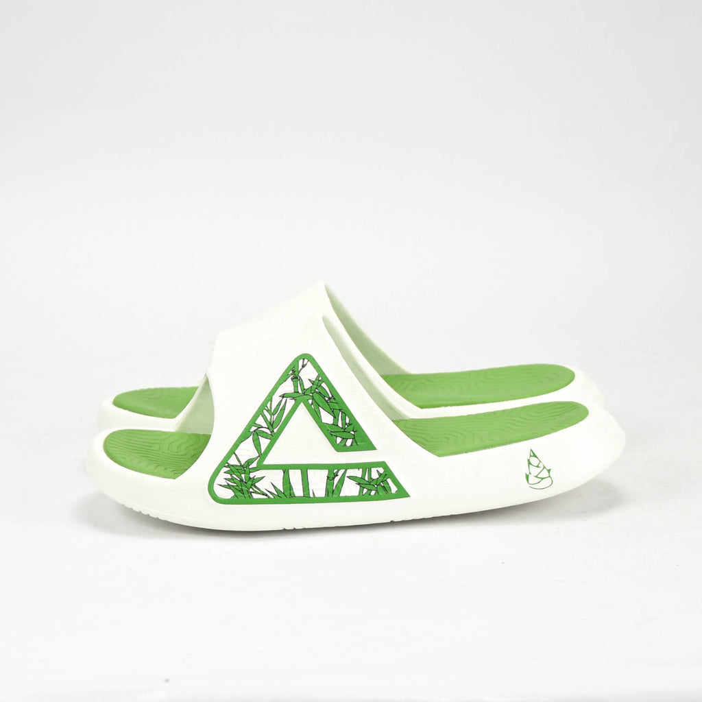 Peak Taichi Sports Slippers White/Green - ET53097L-Z506