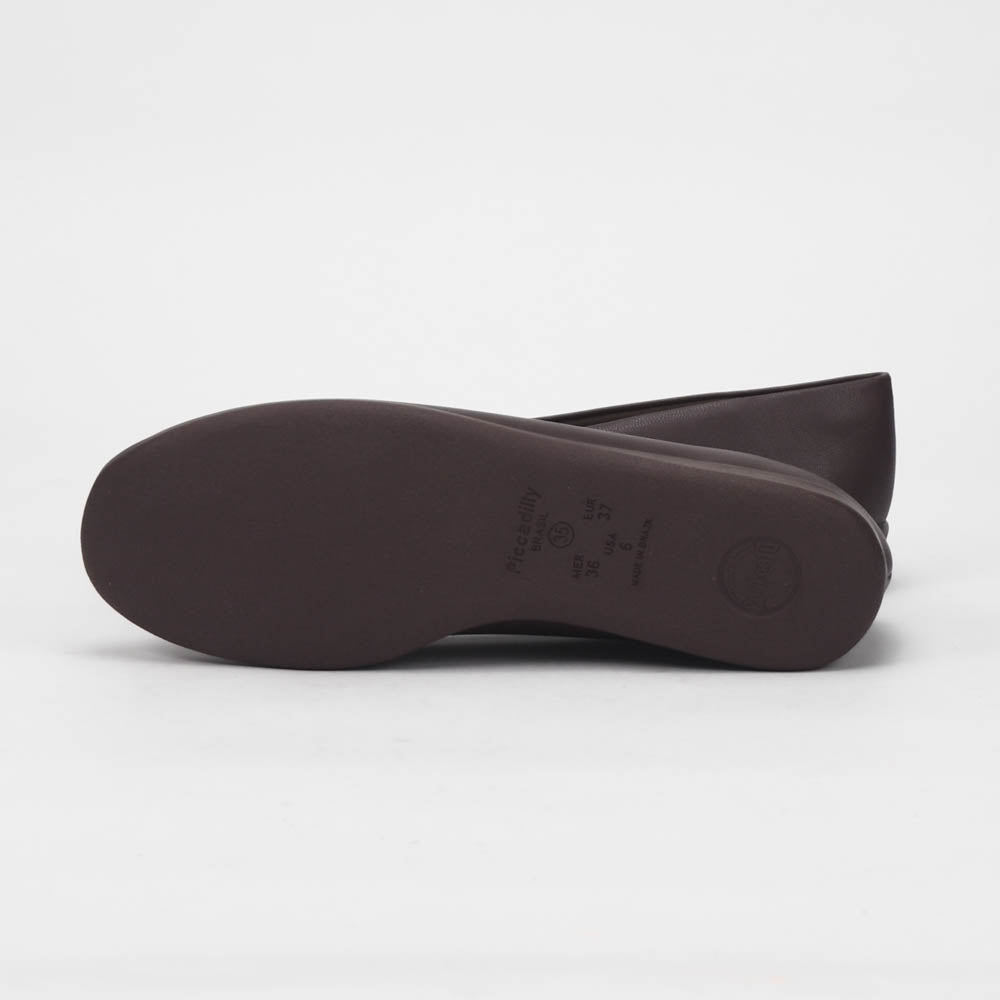 PICCADILLY BALLERINE RAQUEL FEMME MARRON - 250166- 0074