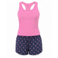 Pyjama d\'Été Femme Rose - P-BOULEVARD-ROSE03