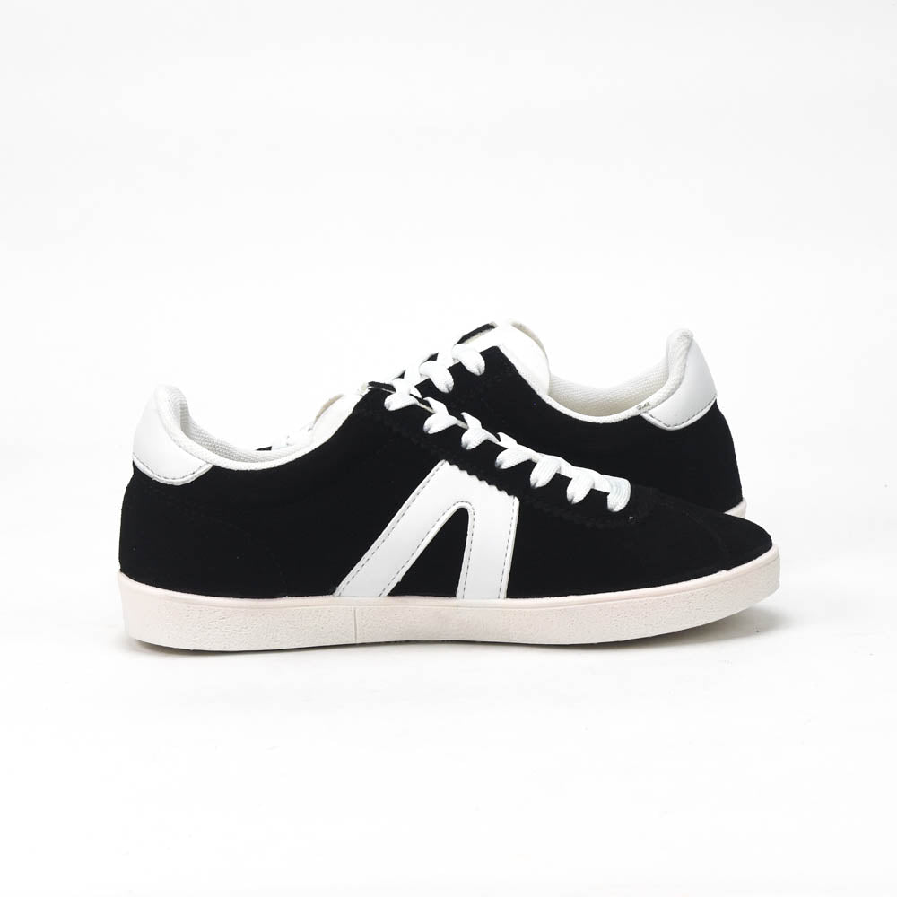 ANDRÉ BASKETS FEMME SPRINTER DAIM NOIR BLANC - 52149132400
