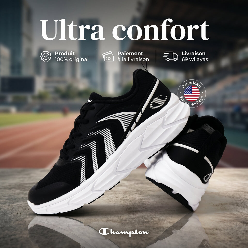 Champion FX RT Trainers Low Black - S22481-KK010