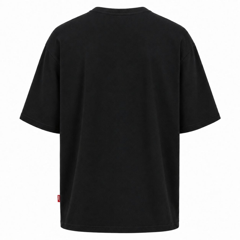 Départ Homme T-shirt Oversize Black - MT319-G23-014066