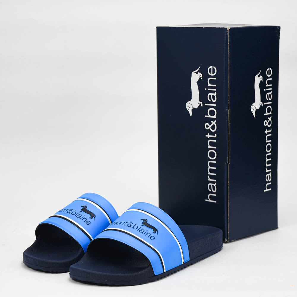 HARMONT AND BLAINE CIABATTA UOMO EVA AZZURRO - EFM231-130-5530