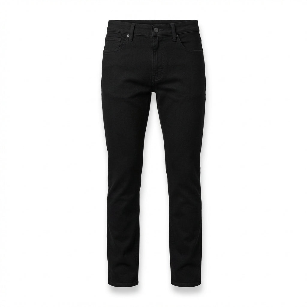 DEPART PANTALON JEAN SLIM HOMME NOIR - G20-000523-BLACK