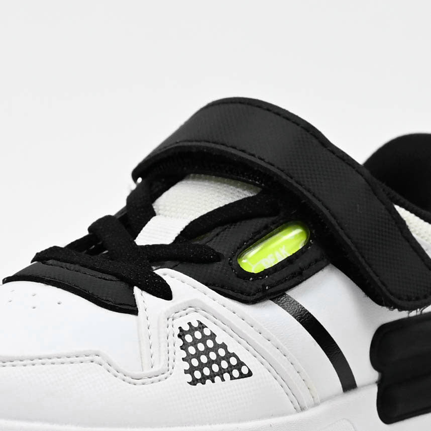 Peak Kid\'s Culture Shoes White Black - EK41850B-1020
