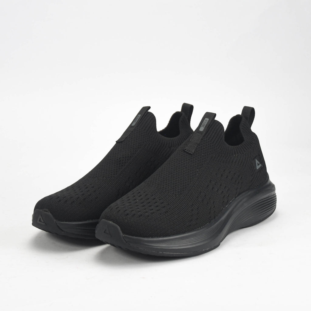 Peak Casual Slip On Shoes All Black - EW49298E-Y291