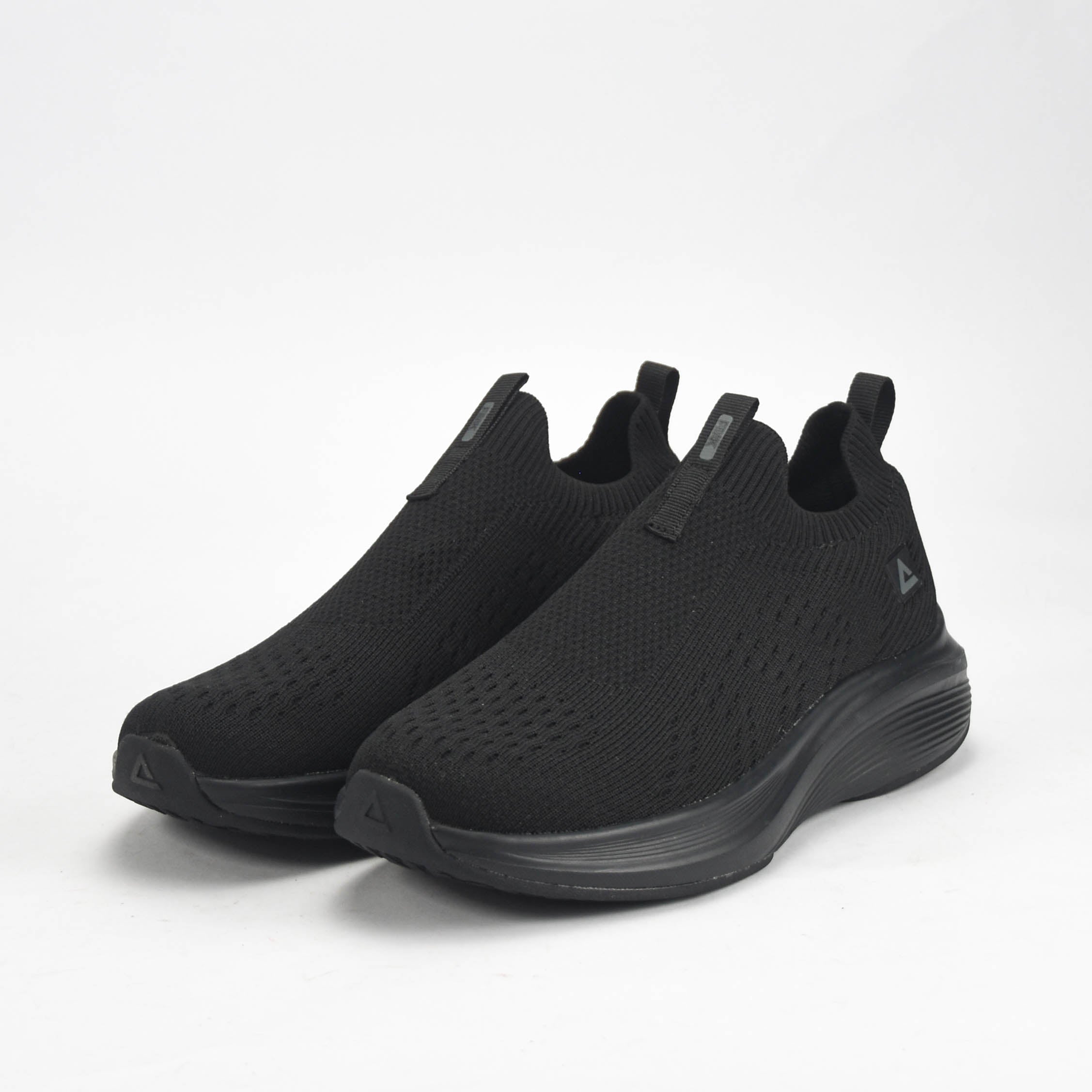 Peak Casual Slip On Shoes All Black - EW49298E-Y291