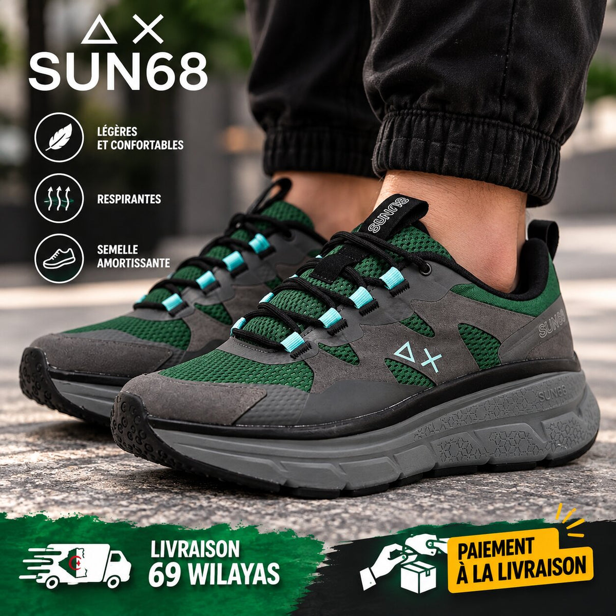 SUN68 FOOTWEAR - Z44141-37