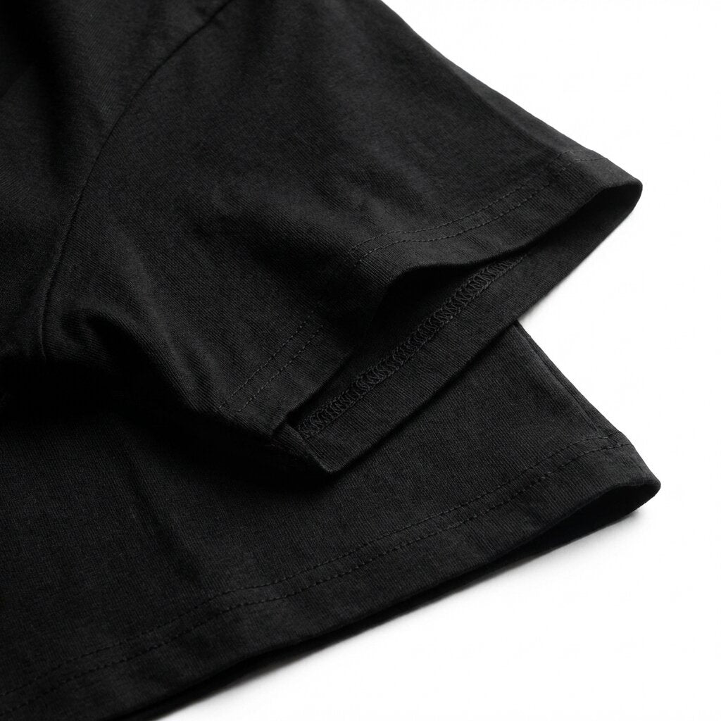 DEPART T-SHIRT HOMME NOIR 100% COTON SIMPLE - G23-001601-BLACK