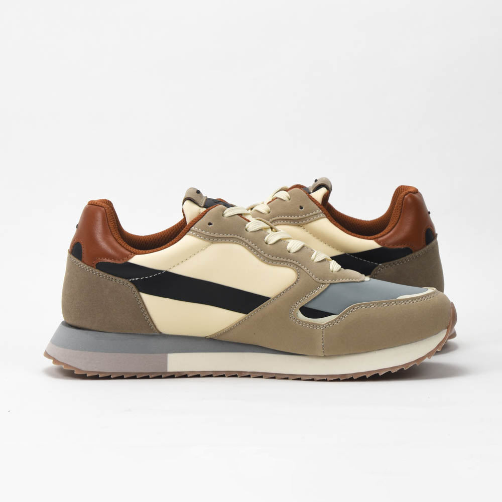 La Martina Low Sneakers Blue Leather - LFM252-040-A70-AE