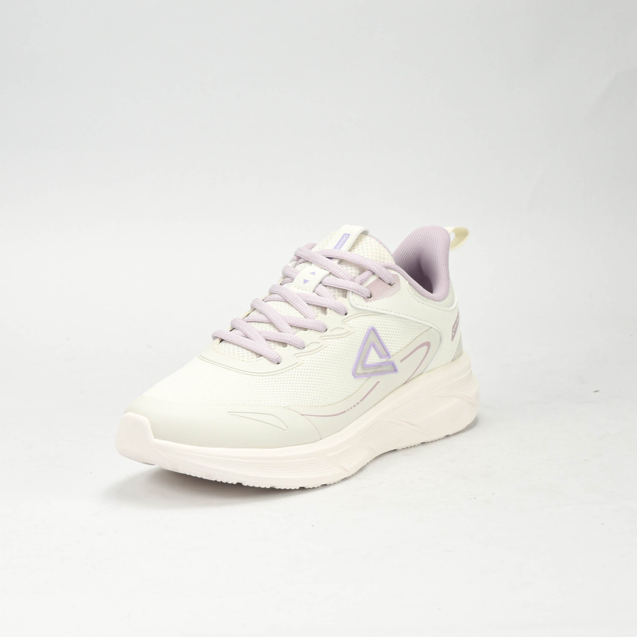 PEAK TRAINING RUNNING SHOES-WHITE/PURPLE - EXT54428H-Z524