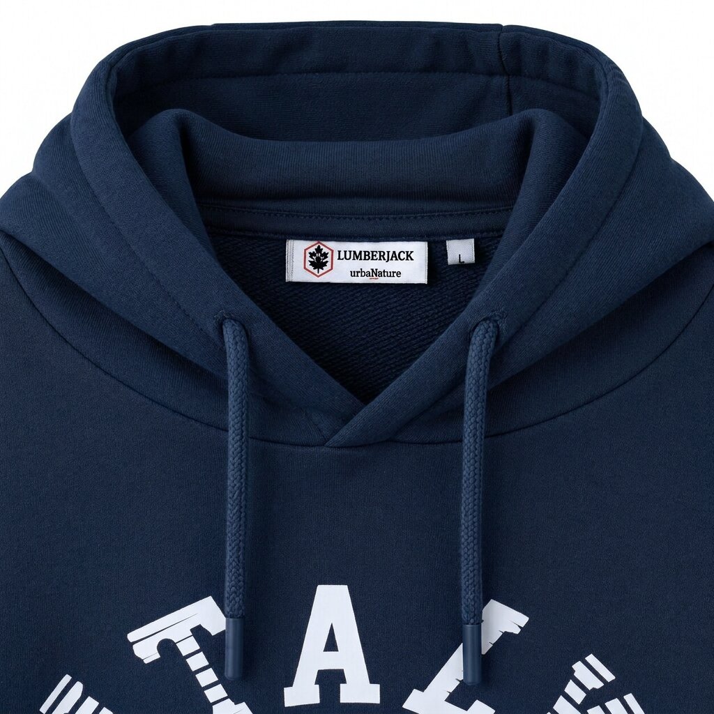 LUMBERJACK HOODIE - LBJ-00204-NVY