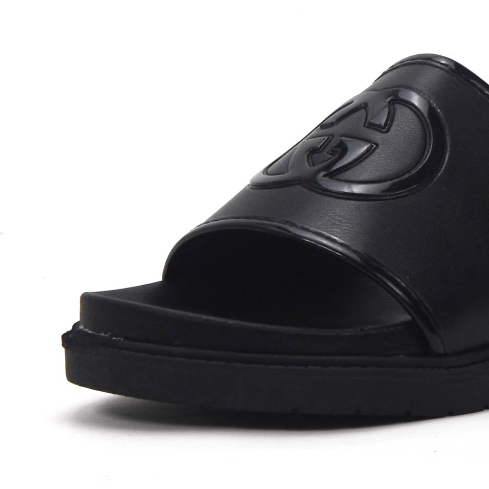 CLAQUETTES POUR HOMME - G-01-NOIR