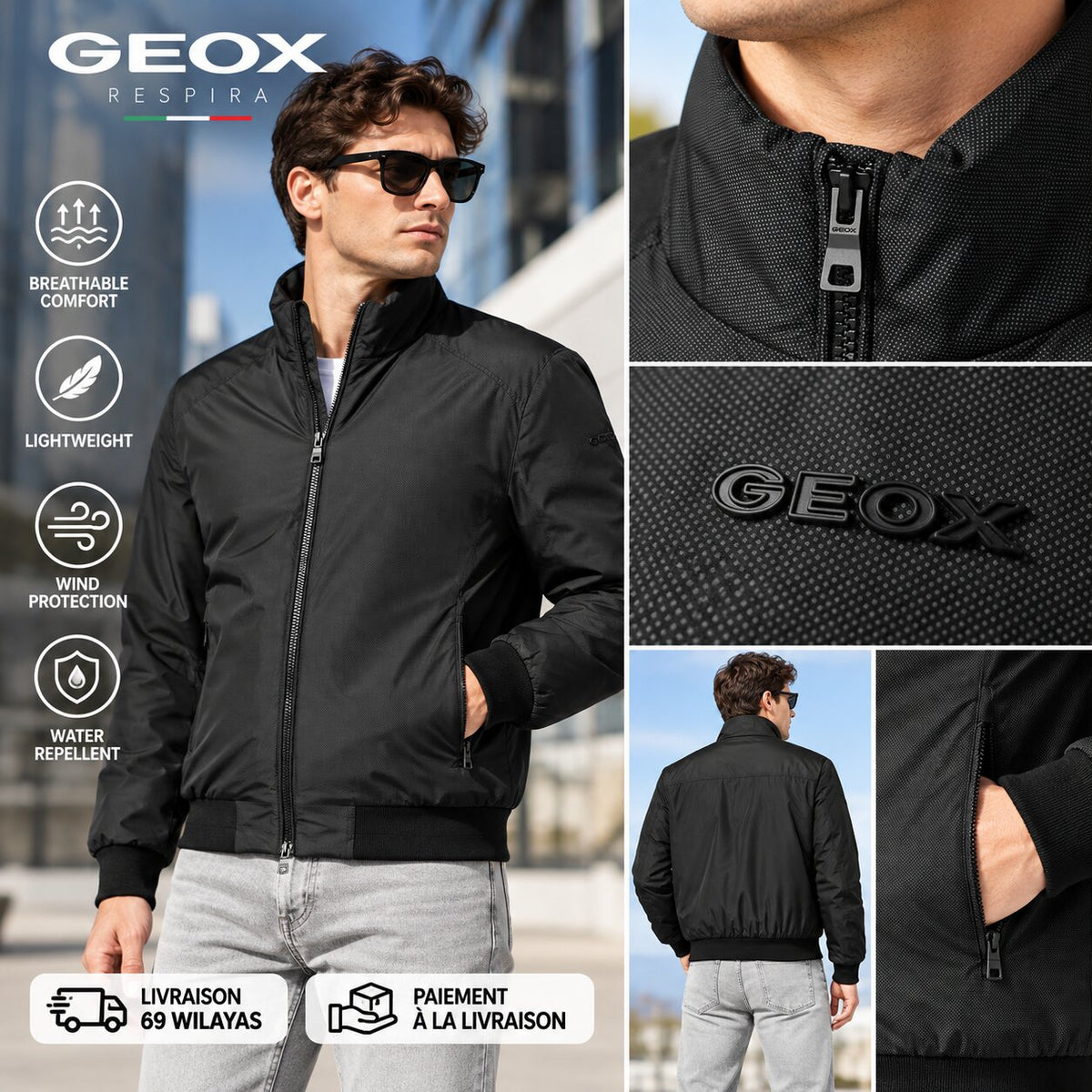GEOX – Veste Homme - M3620JT3030-F9133