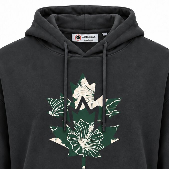 LUMBERJACK HOODIE - LBJ-00203-DGY