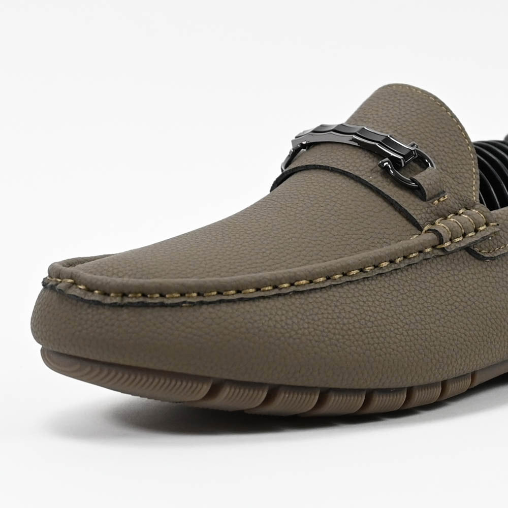 Massimo Mocassins Driving Loafers - 222-10A-GREEN