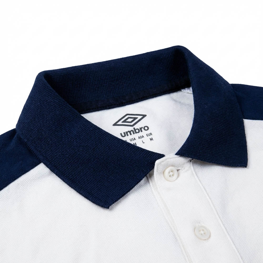 UMBRO POLOS ORIGINAL HOMME BLANC COTON - UAA241M014 -100