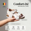 Safety Jogger Sandale Enfant - 608491-WHT-PNK