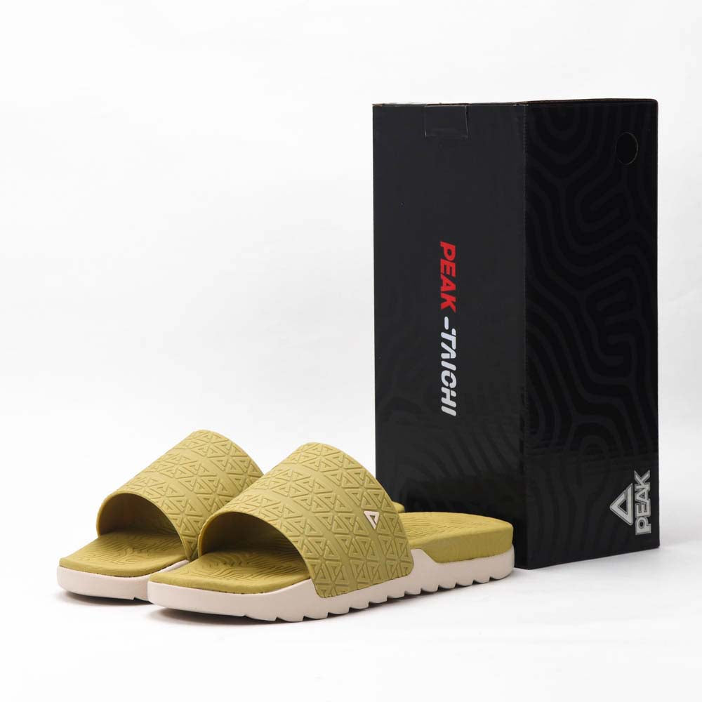 Peak Taichi Slippers Beige Black - E02767L-E170