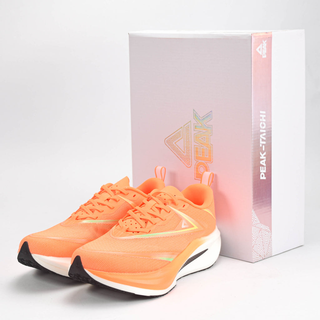Peak Taichi Running Shoes Fluorescent Orange - EXT53301H-Y582
