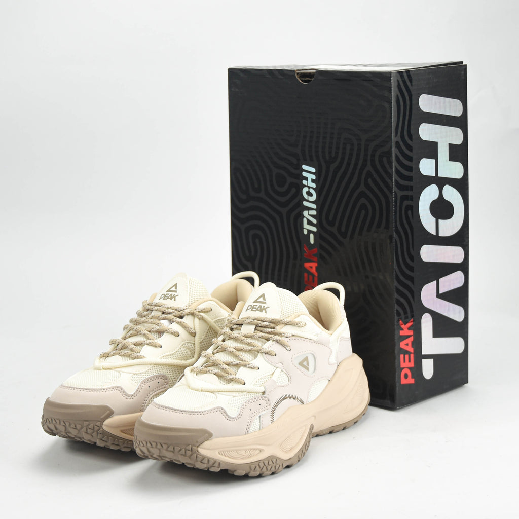 Peak Taichi Retro Casual Shoes-Wheat Khaki Wheat Khaki - EXT54858E-D874