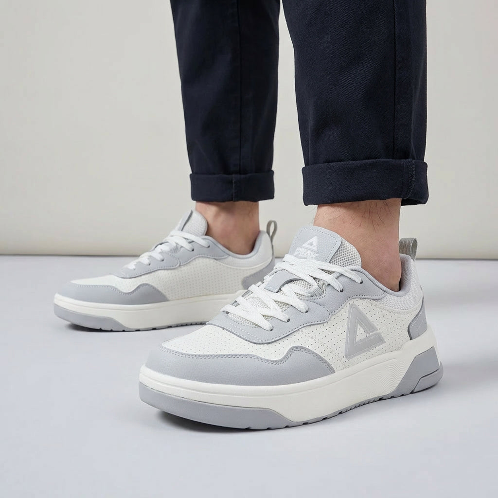 Peak Casual Shoes White/Grey - EXT52367B-Z500