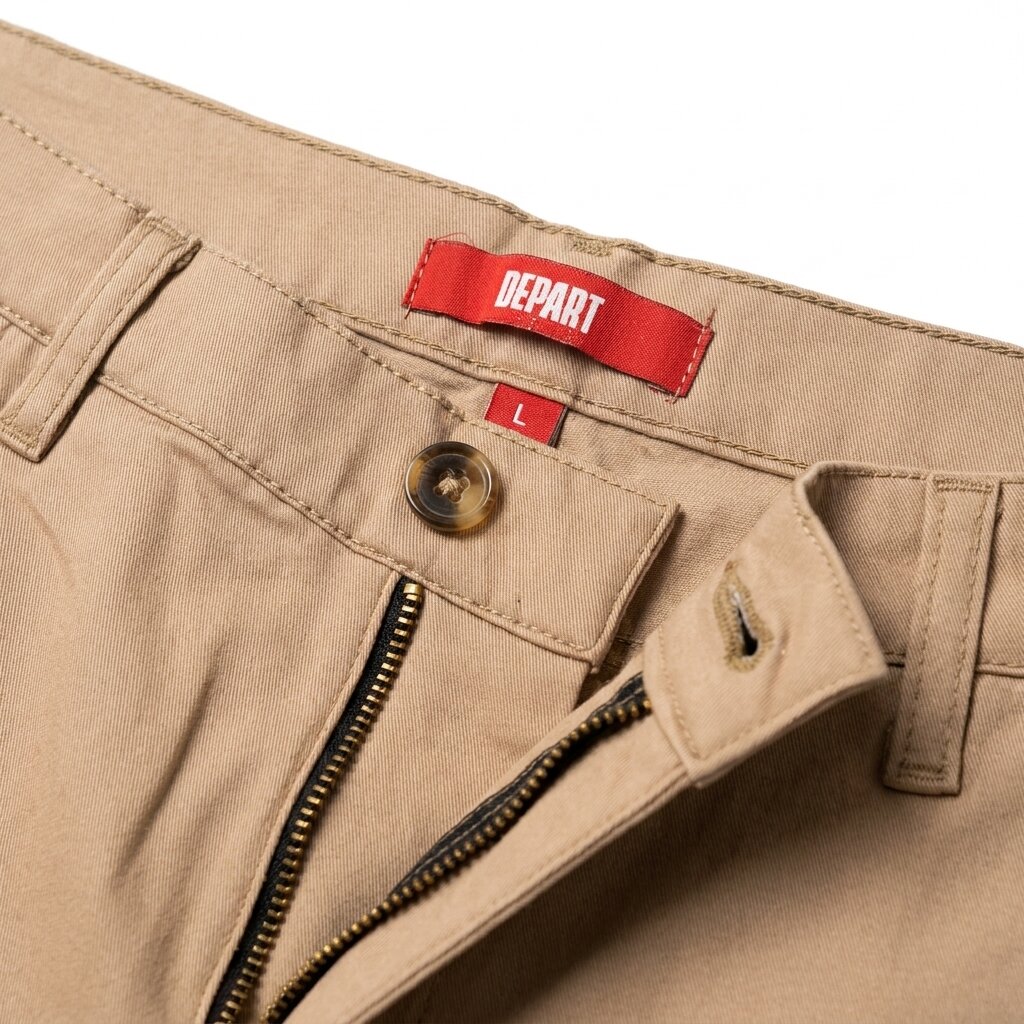 DEPART Short chino homme - G21-000175-BEIGE