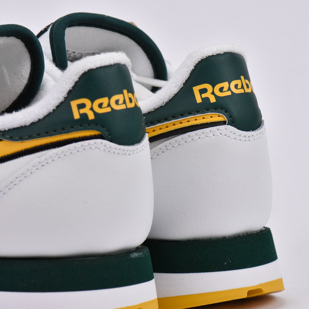 REEBOK CLASSIC LEATHER WHITE/GOLD/GREEN - 100201079