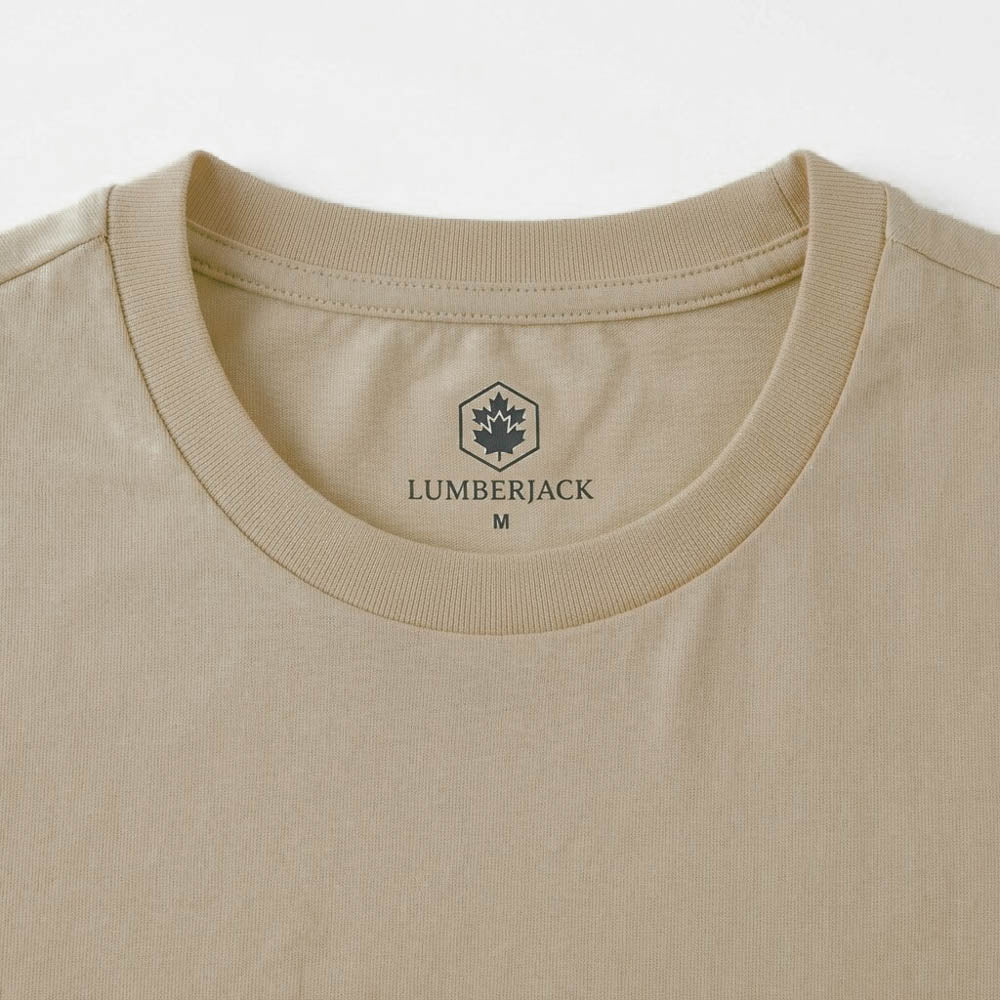 LUMBERJACK MEN TEE BIG CAMOUFLAGE LOGO CAMEL - LBJ28010-LBR