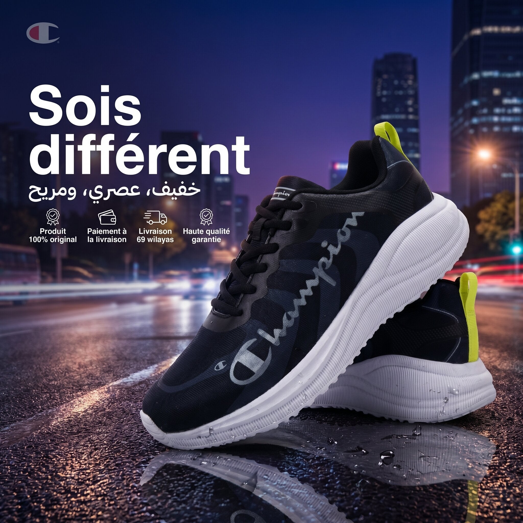 Champion Syphon Script Low Sneakers - S22308-KK003