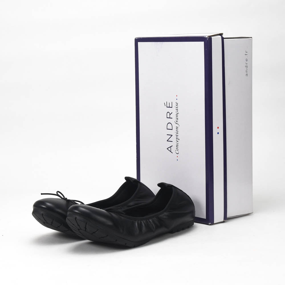 ANDRÉ BALLERINES FEMME NANA NOIR - 52119100500