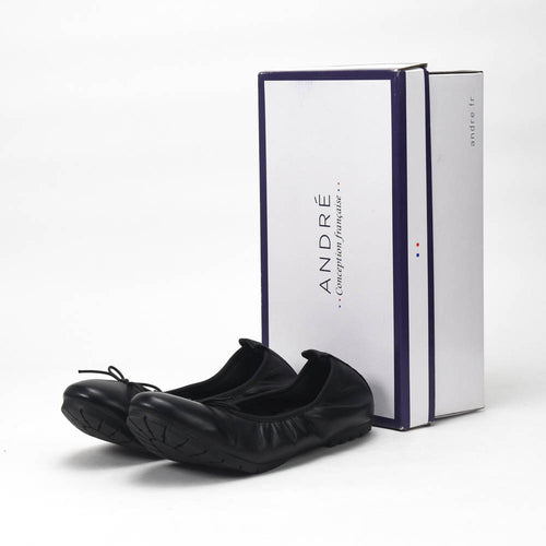 ANDRÉ BALLERINES FEMME NANA NOIR - 52119100500