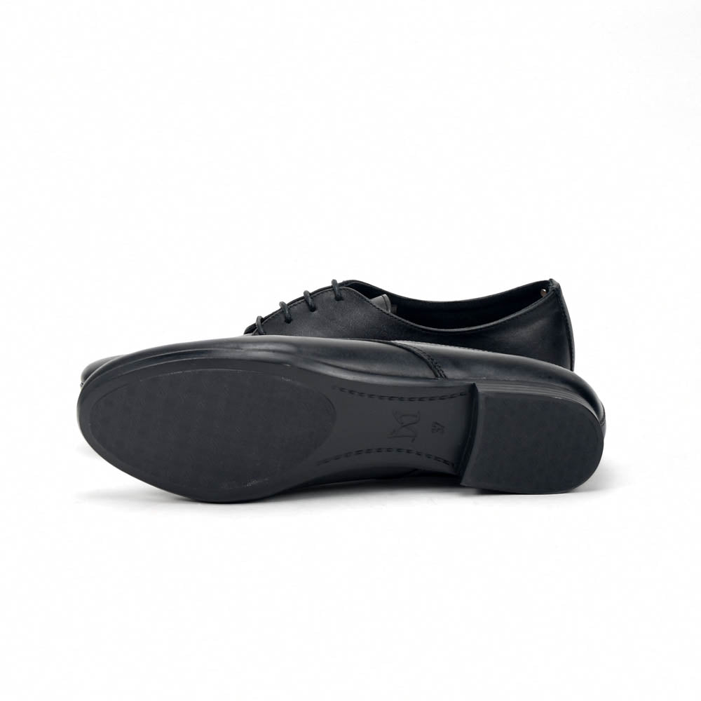 ANDRÉ DERBY FEMME COMPLICITY CUIR NOIR - 52125102402