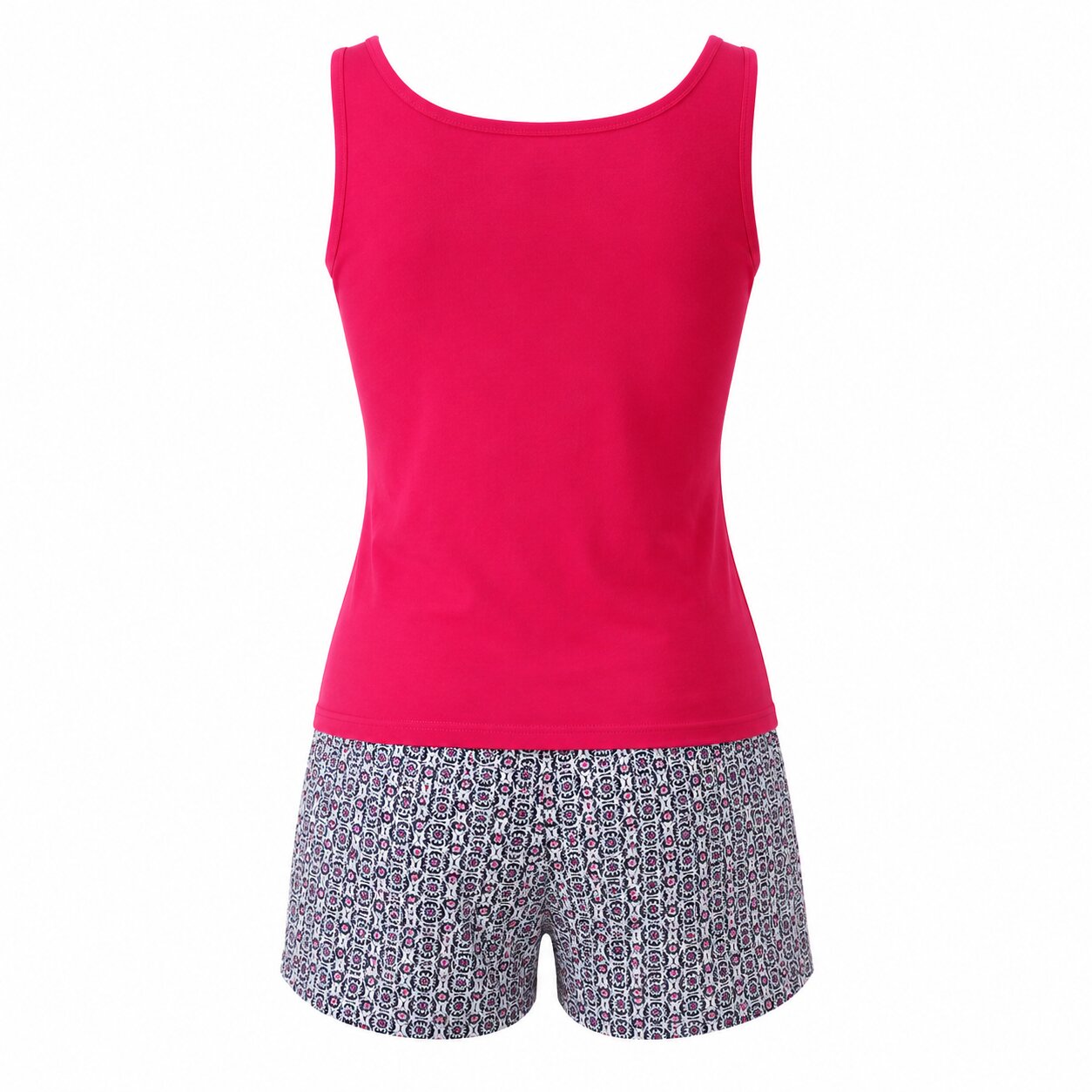 Pyjama d'Été Femme Rose - P-BOULEVARD-ROSE01