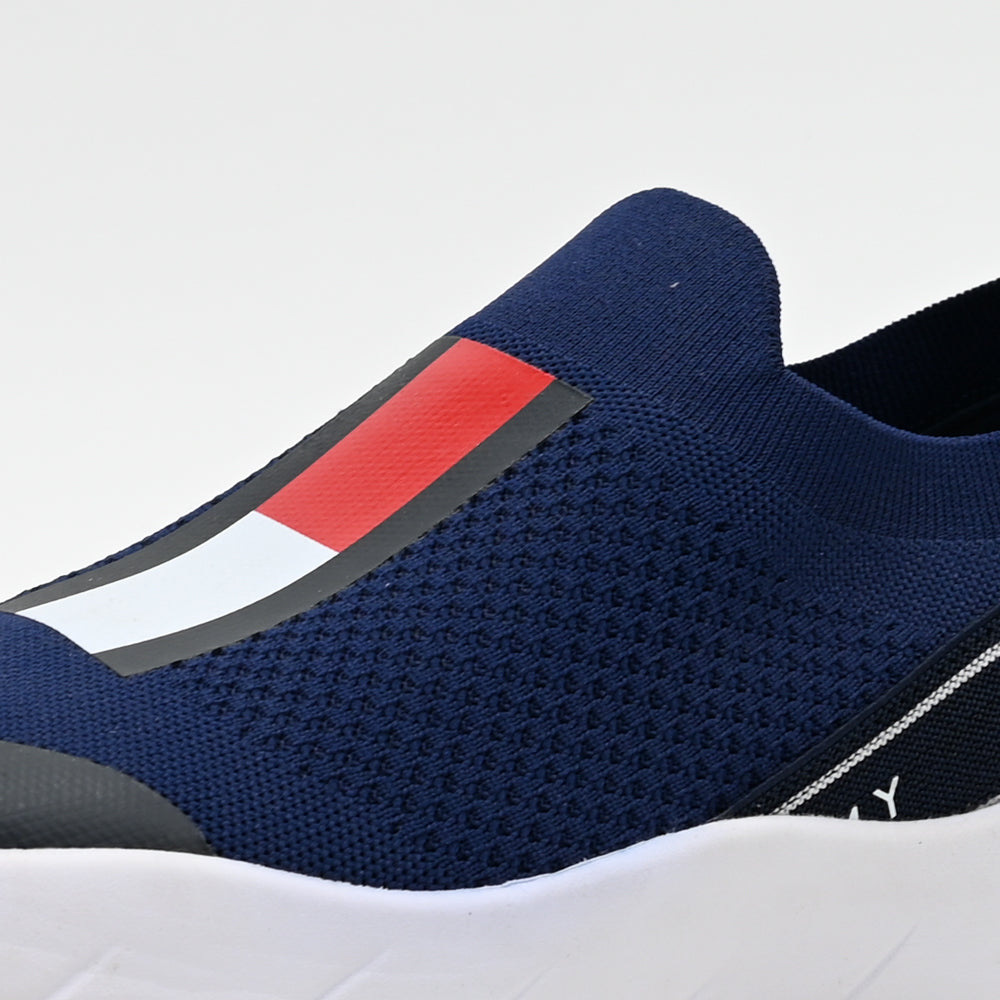 Tommy Hilfiger Low Cut Slip-On Sneakers - T3A4-30418-0702800-BLUE