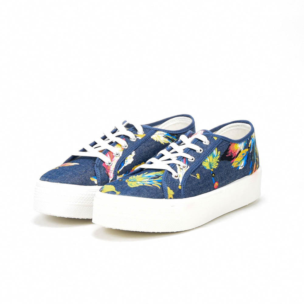 ANDRÉ ESPADRILLES KITE JEAN FEMME BLEU - 52149483214
