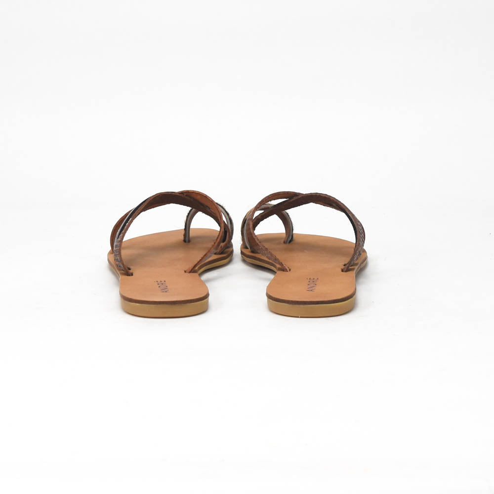ANDRÉ MULES FEMME RYE MARRON - 52321201425