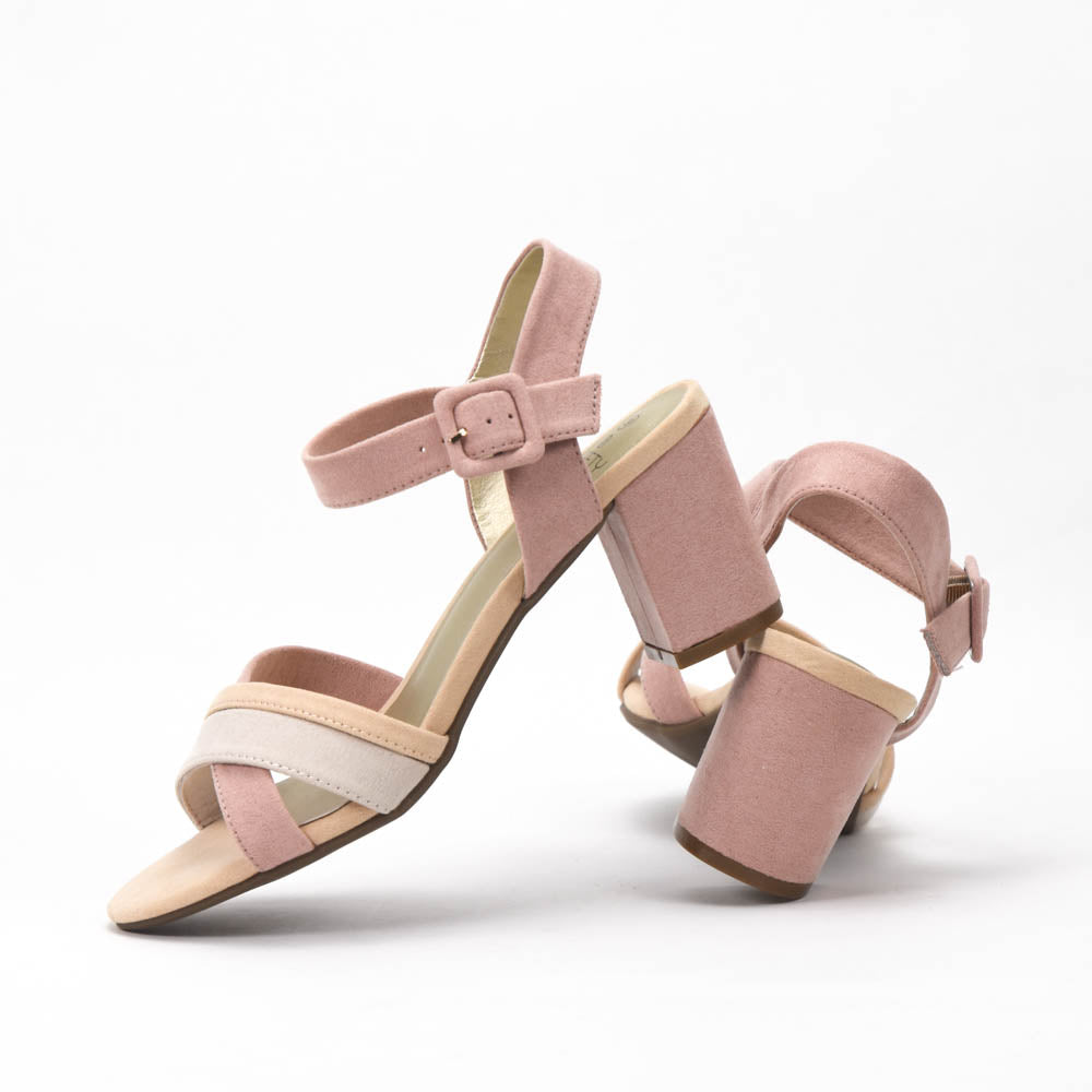 Safety Jogger Sandales Femme a talons - 612453-PNK-NAT