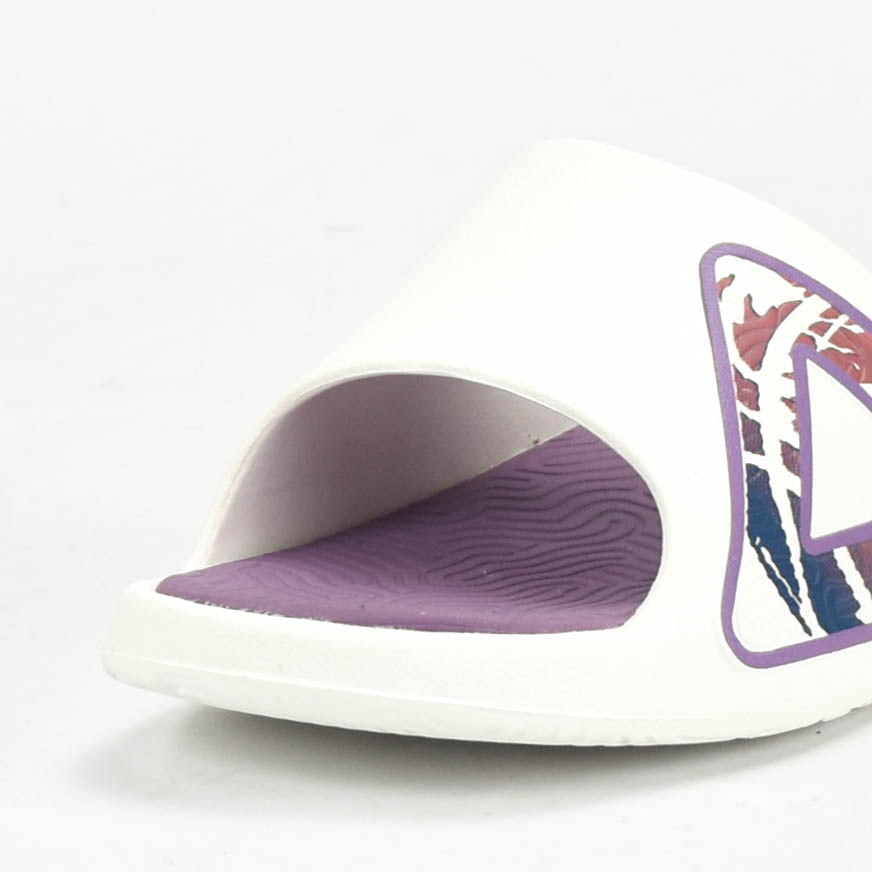 Peak Taichi Sports Slippers White/Purple - ET53098L-Z472