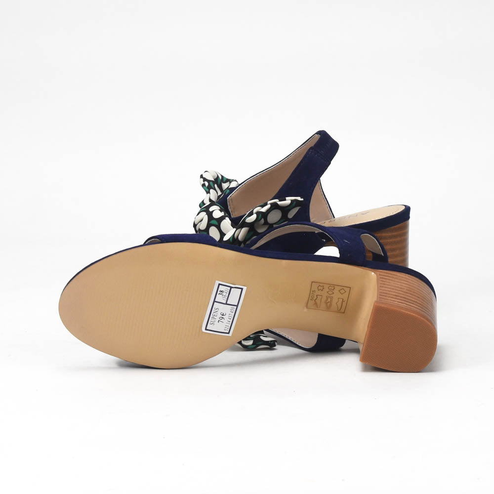 ANDRÉ SANDALES FEMME SUPENS DAIM BLEU - 52314437450