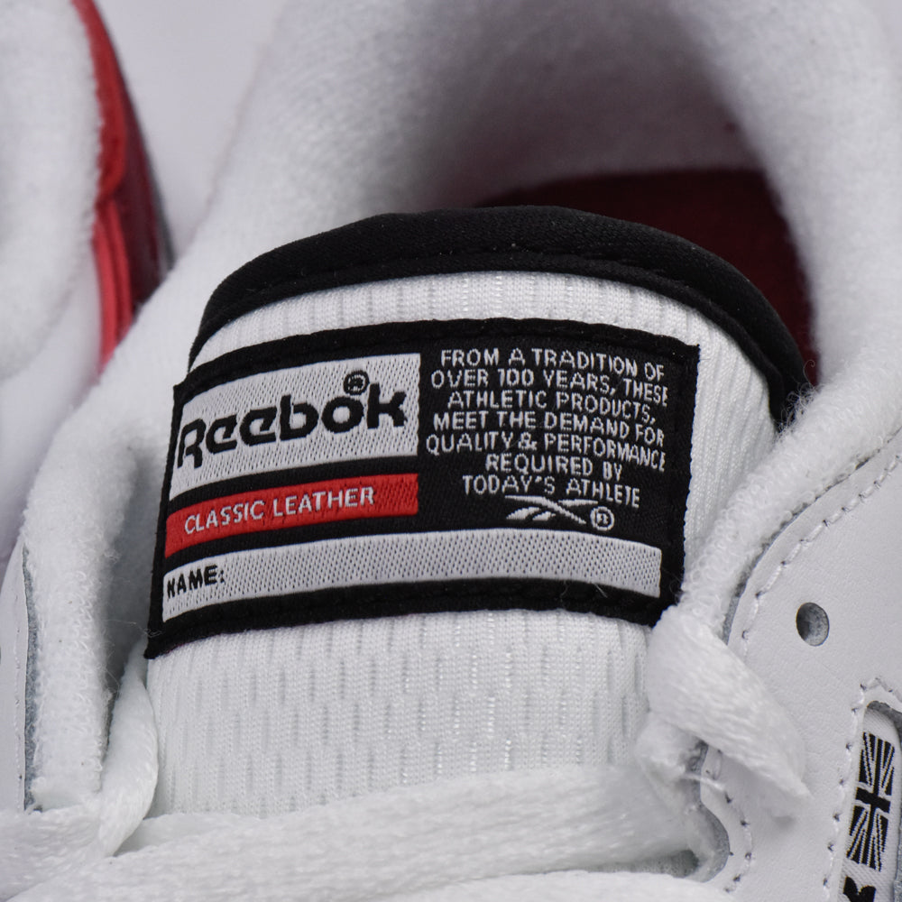 REEBOK CLASSIC LEATHER WHITE/RED/BLACK - 100201077