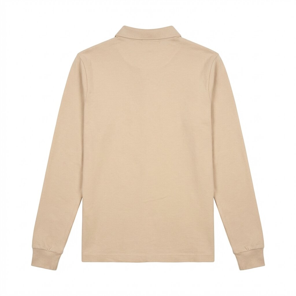 DEPART POLO A MANCHES HOMMES BEIGE - G23-003194-BIEGE55