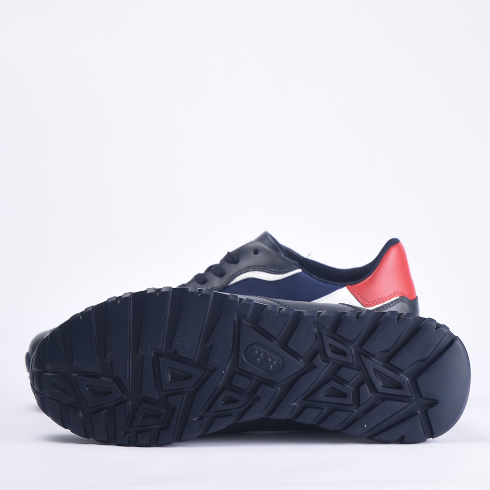 HARMONT AND BLAINE SCARPA UOMO CALF  BLU - EFM231-079-6190