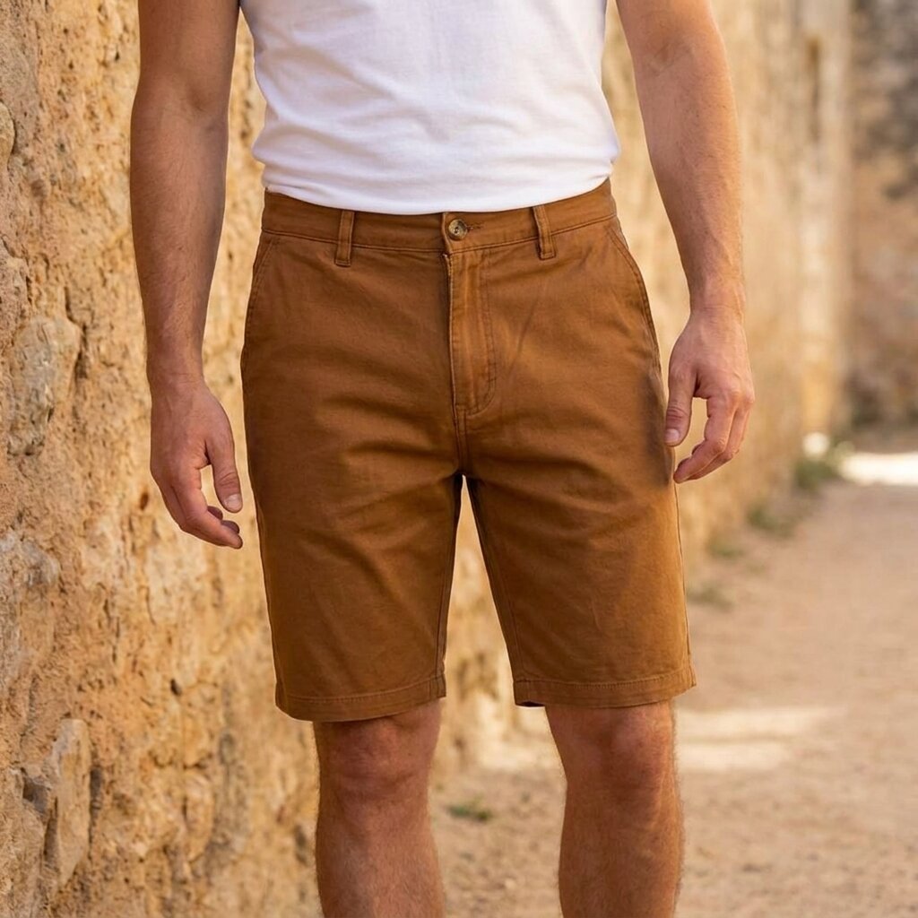 DEPART Short chino homme - G21-000175-HARDAL